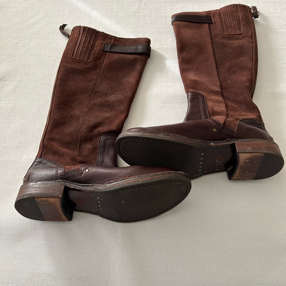 Ugg Castile Java Australian Leather Riding Boots - image 3